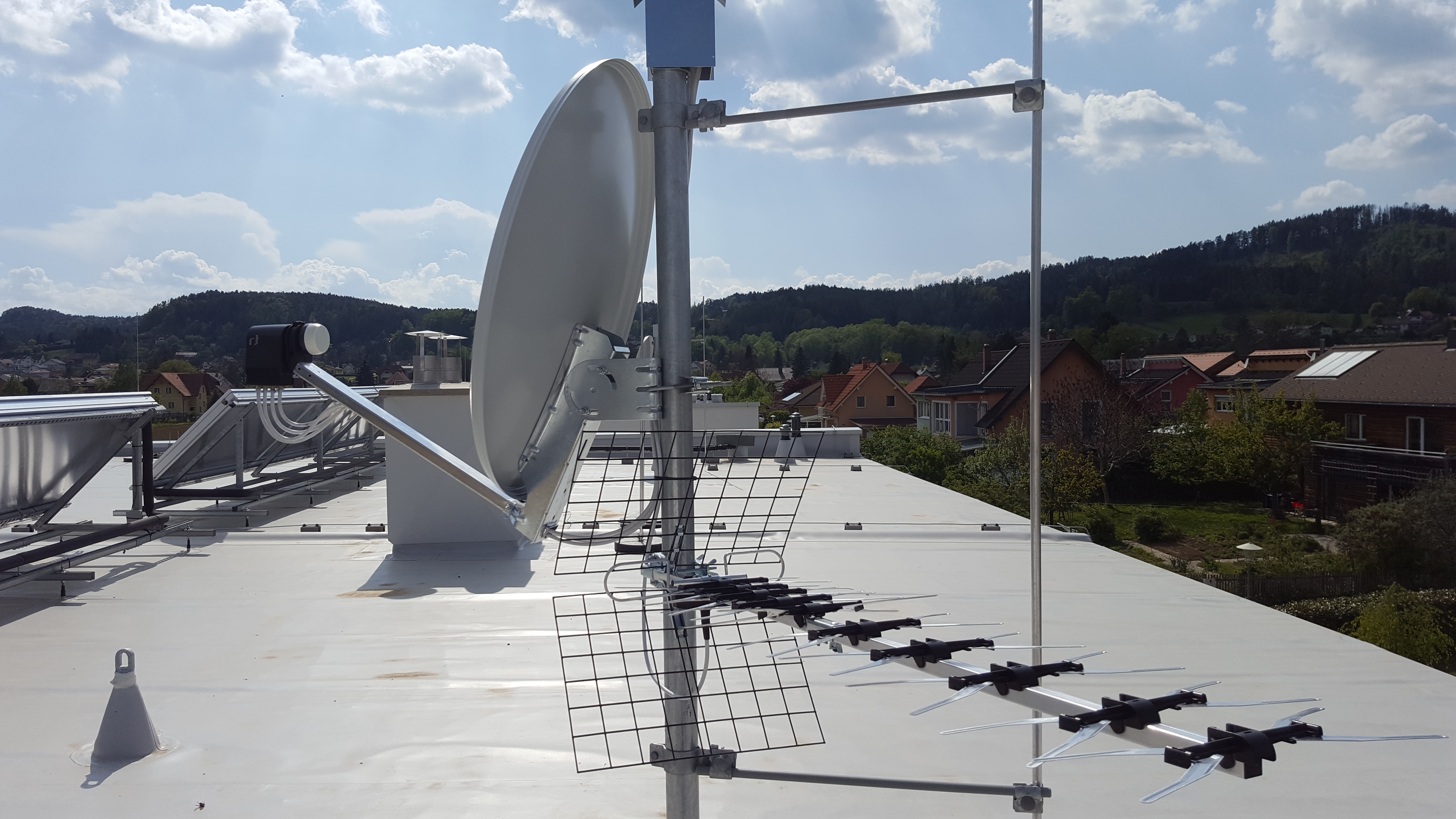 Schirm und DVB-